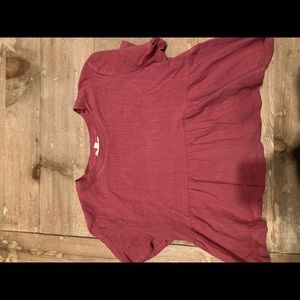Maroon top, never worn